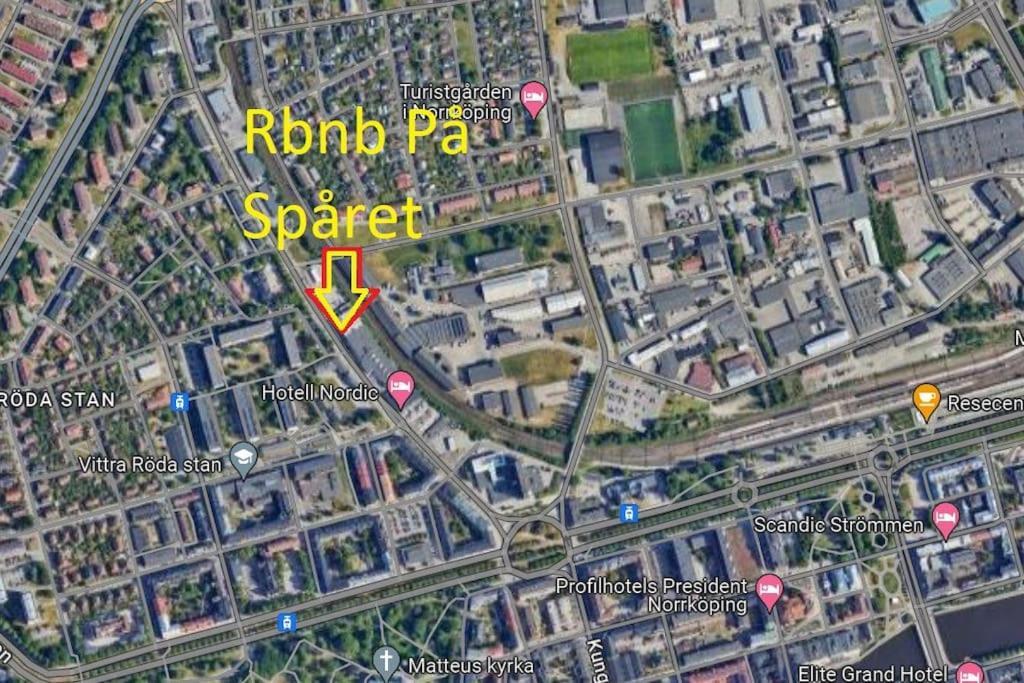 Nr6 Pa Sparet Norrkoping Ngoại thất bức ảnh